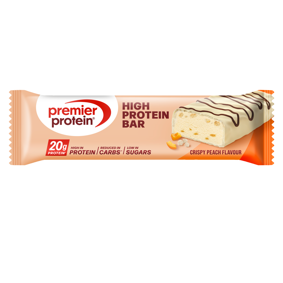 High Protein Bar 50% - Crispy Peach