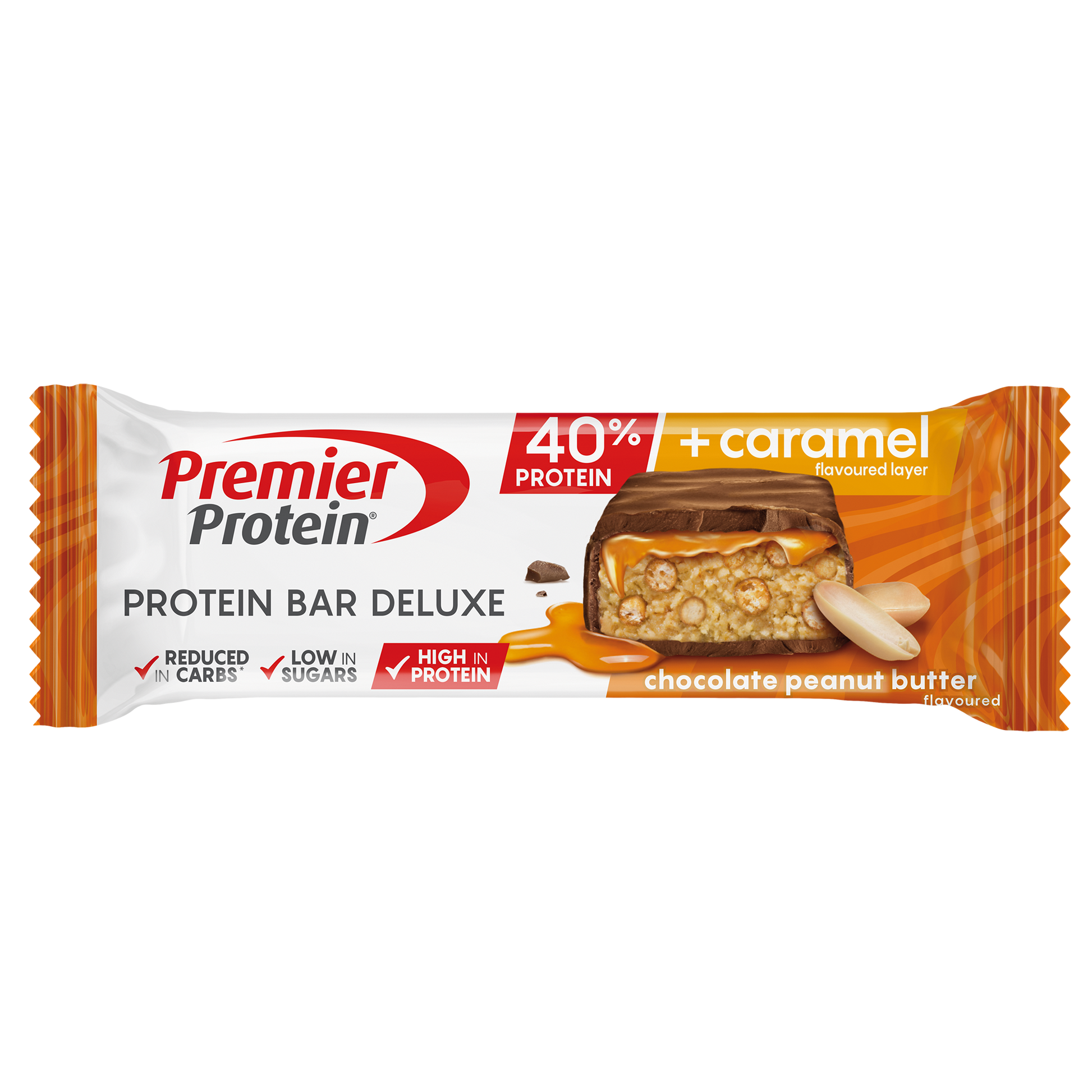 Premier Protein Bar Deluxe 40% - Chocolate Peanut Butter