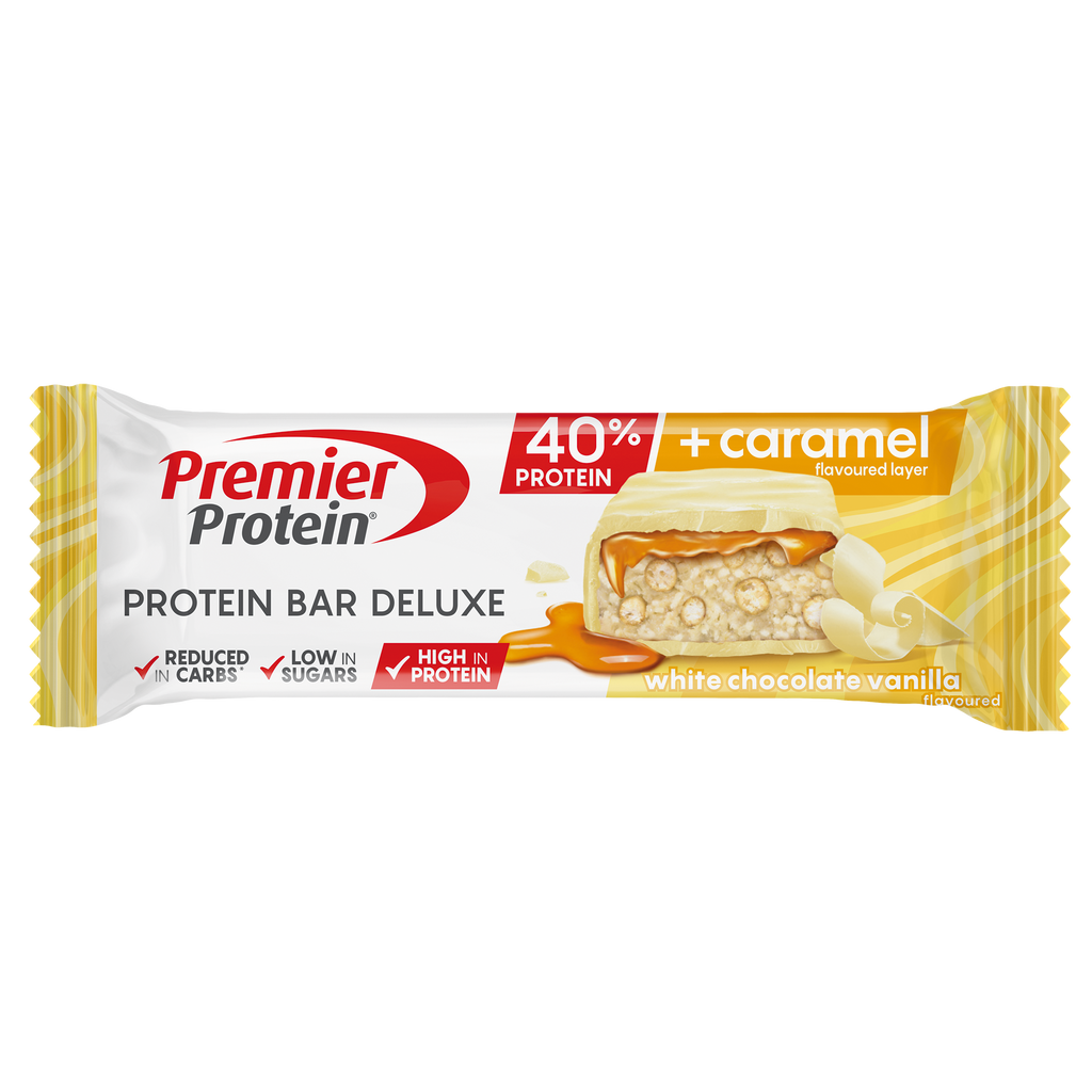 Premier Protein Bar Deluxe 40% - White Chocolate Vanilla