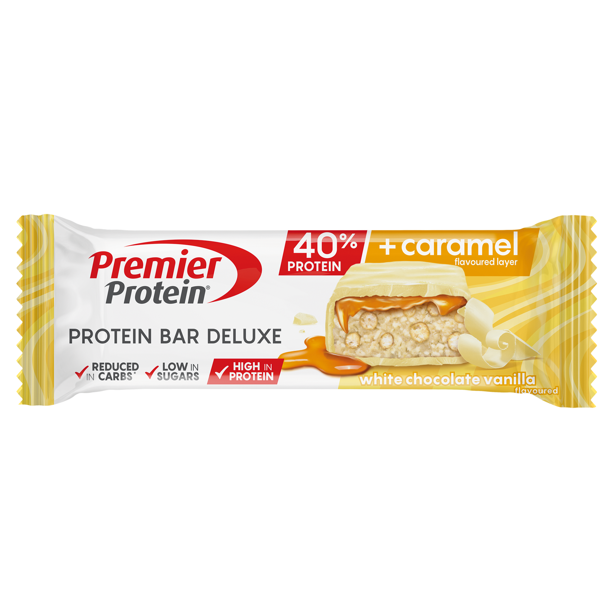 Premier Protein Bar Deluxe 40% - White Chocolate Vanilla